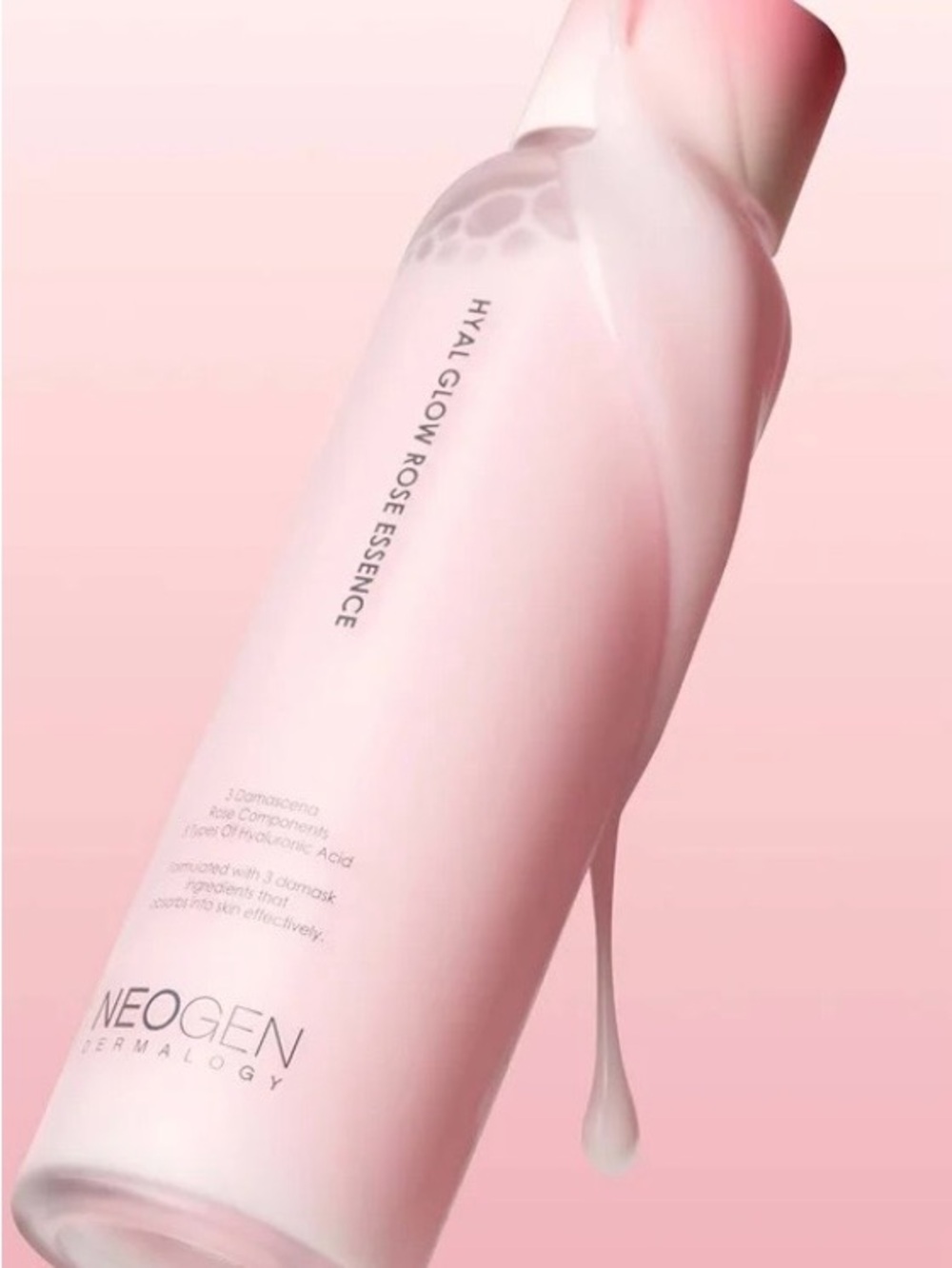 NEOGEN Dermalogy Hyal Glow Rose Essence 5.41 oz NEW
